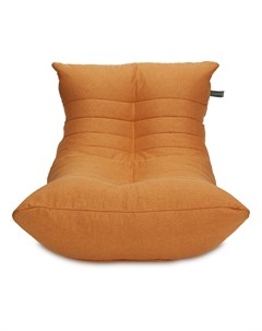 Кресло мешок кокон мандариновый 70x120x85 оранжевый 70x85x120 см Пуффбери