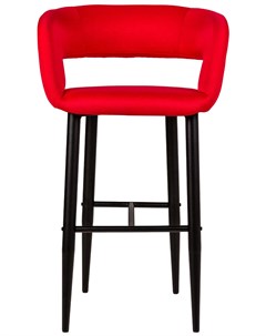 Кресло барное walter красный 57x99x55 см R-home