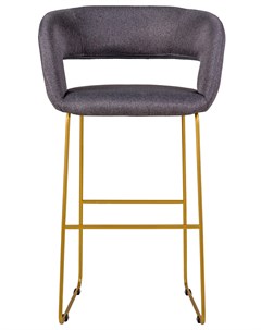Кресло полубарное walter серый 57x89x55 см R-home