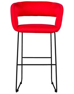 Кресло барное walter красный 57x99x55 см R-home