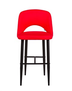 Кресло барное lars красный 49x105x58 см R-home