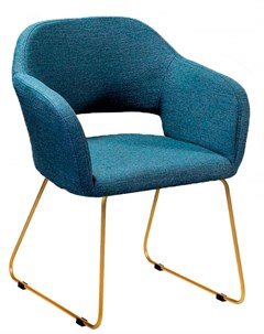 Кресло oscar синий 60x81x55 см R-home