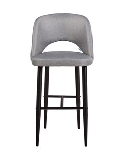 Кресло барное lars серый 49x105x58 см R-home