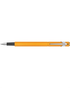 Ручка перьевая Office 849 Fluo EF перо сталь нержавеющая коробка оранжевый флуоресцентный 842 030 Carandache