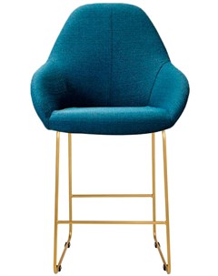 Кресло барный kent синий 58x103x60 см R-home