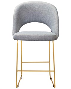 Кресло полубарное lars серый 53x105x58 см R-home