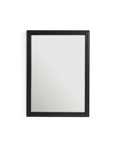 Прямоугольное зеркало афсан черный 70x2x100 см Laredoute