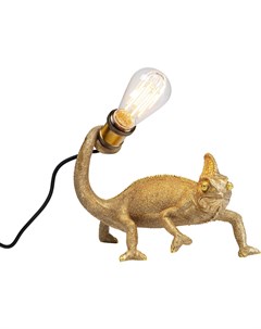 Лампа настольная chameleon золотой 29x23x15 см Kare