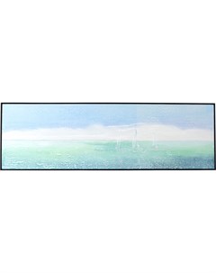 Картина в рамке sailing мультиколор 160x50x5 см Kare