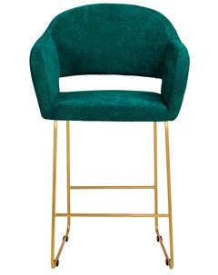 Кресло барное oscar зеленый 60x110x55 см R-home