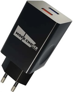 Сетевое зарядное устройство NC55QCa Black NC55QCAB More choice