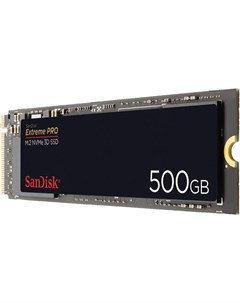 SSD диск Extreme Pro PCI E x4 500Gb M 2 2280 SDSSDXPM2 500G G25 Sandisk
