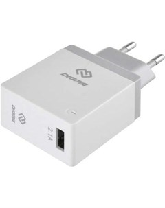 Зарядное устройство USB 2 1A White DGWC 1U 2 1A WG Digma
