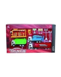 Набор игрушечных автомобилей Jinjia toys