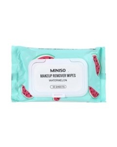 Салфетки для снятия макияжа Miniso