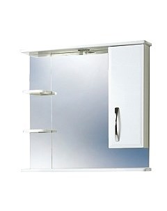 Шкаф с зеркалом для ванной Акваль