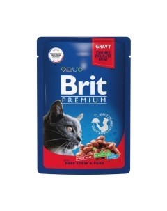 Влажный корм для кошек Brit