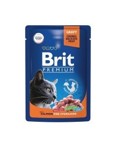 Влажный корм для кошек Brit