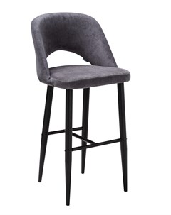 Кресло барное lars графит серый 52x105x57 см R-home