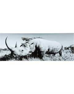 Картина rhino серый 160x60x4 см Kare