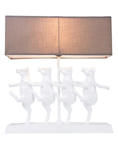 Лампа настольная dancing cows коричневый 41x44x12 см Kare