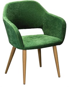 Кресло oscar сканди грин натур зеленый 60x77x59 см R-home
