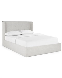 Кровать chaplin серый 207x125x225 см Icon designe