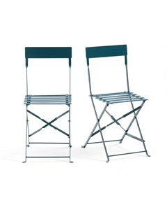 Комплект из 2 складных стульев ozevan синий 38x83x45 см Laredoute