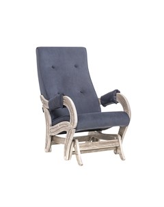 Кресло глайдер verona 708 серый 56x100x100 см Комфорт