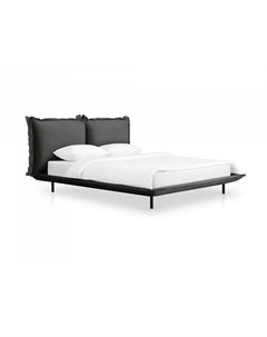 Кровать barcelona черный 203x105x242 см Ogogo