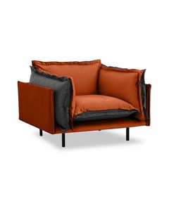 Кресло barcelona оранжевый 117x82x110 см Ogogo