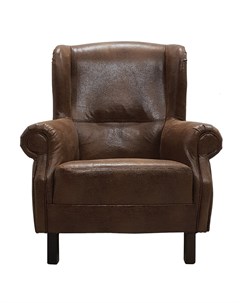 Кресло бизон коричневый 84 0x102 0x82 0 см Benin