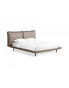 Кровать barcelona коричневый 203x105x242 см Ogogo