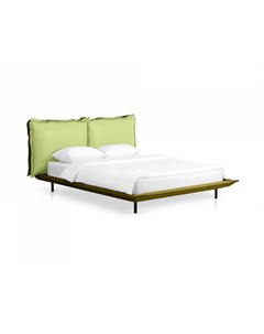 Кровать barcelona зеленый 203x105x242 см Ogogo