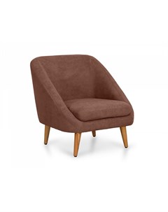 Кресло corsica коричневый 74x77x85 см Ogogo