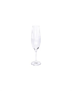 Бокал для шампанского набор 2 шт прозрачный 25 см Garda decor