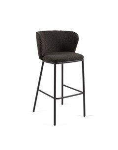 Барный стул ciselia черный 48x102x54 см La forma
