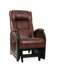 Кресло глайдер antik 48 коричневый 62x99x95 см Leset