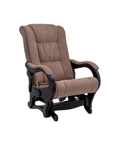 Кресло глайдер verona 78 люкс коричневый 70x106x95 см Leset