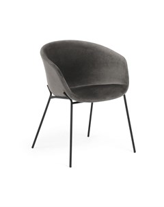 Кресло zadine серый 60x76x54 см La forma