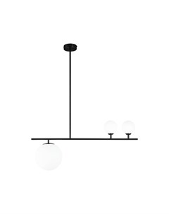 Подвесной светильник sheman 95 78 черный черный 78x95x20 см Moderli