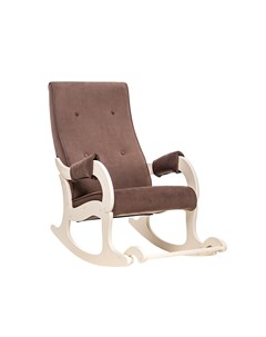 Кресло качалка verona 707 коричневый 56x100x73 см Комфорт