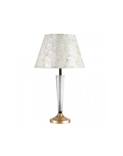 Настольная лампа декоративная perla серый 62 см Lightstar