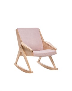 Кресло качалка амбер д розовый 68x84x76 см Комфорт