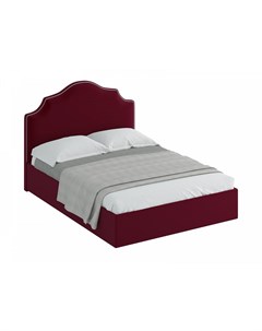 Кровать queen victoria lux красный 170x130x216 см Ogogo