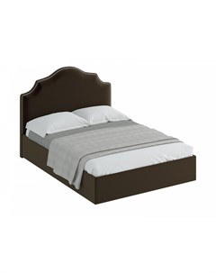 Кровать queen victoria lux коричневый 170x130x216 см Ogogo