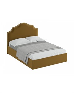 Кровать queen victoria lux коричневый 170x130x216 см Ogogo