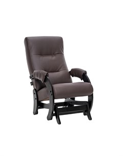 Кресло глайдер фрейм коричневый 55x100x88 см Комфорт