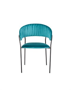 Кресло portman aquamarin голубой 52x78x54 см R-home