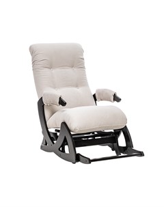 Кресло глайдер балтик серый 60x95x109 см Комфорт
